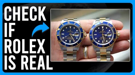 how to tell if a rolex is real or not|how to identify rolex watches.